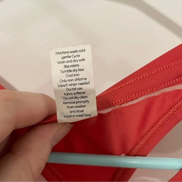 Athleta Red Striped Tank Top - Picture 4 of 8